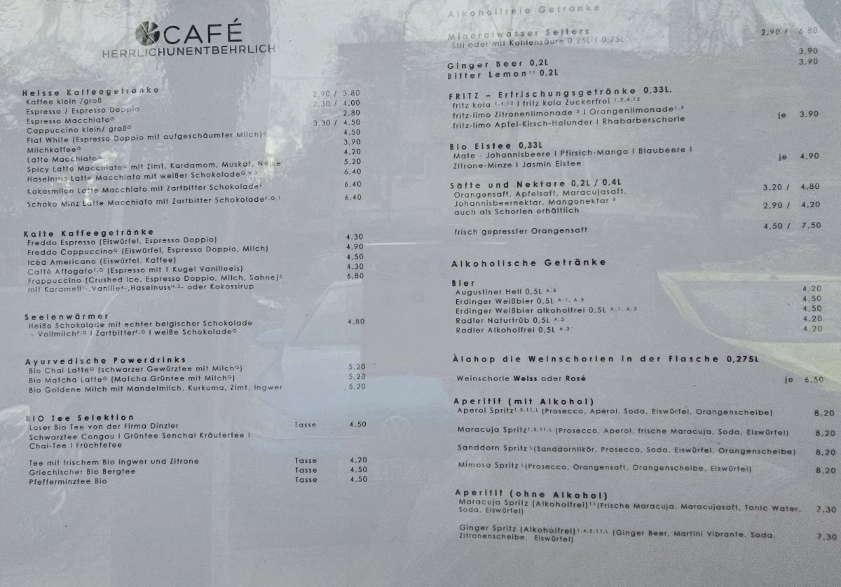 Speisekarte photo 5