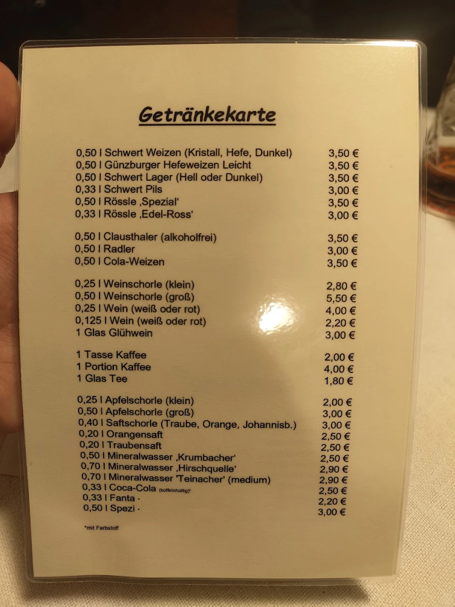 Speisekarte photo 2