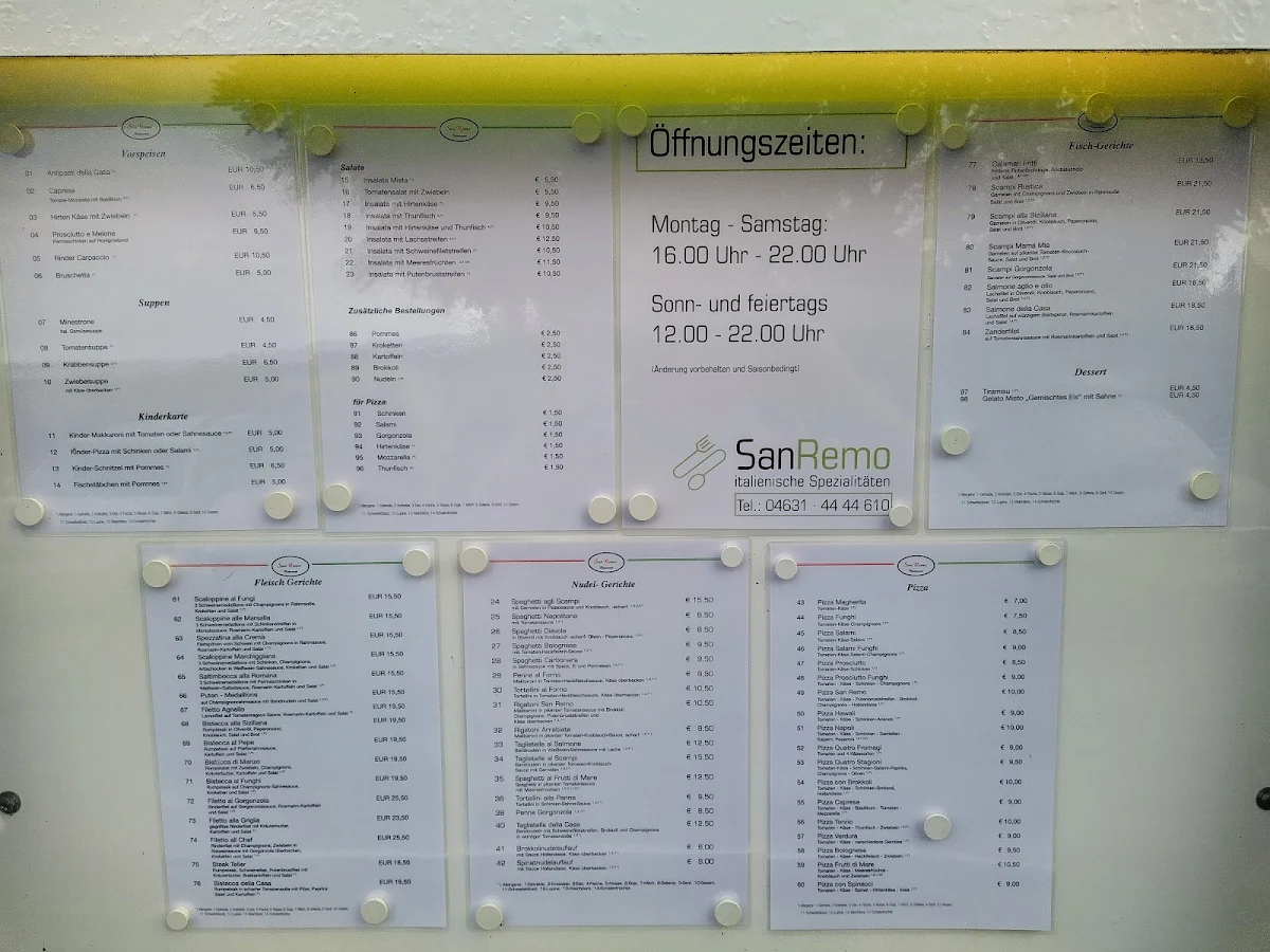 Speisekarte photo 8