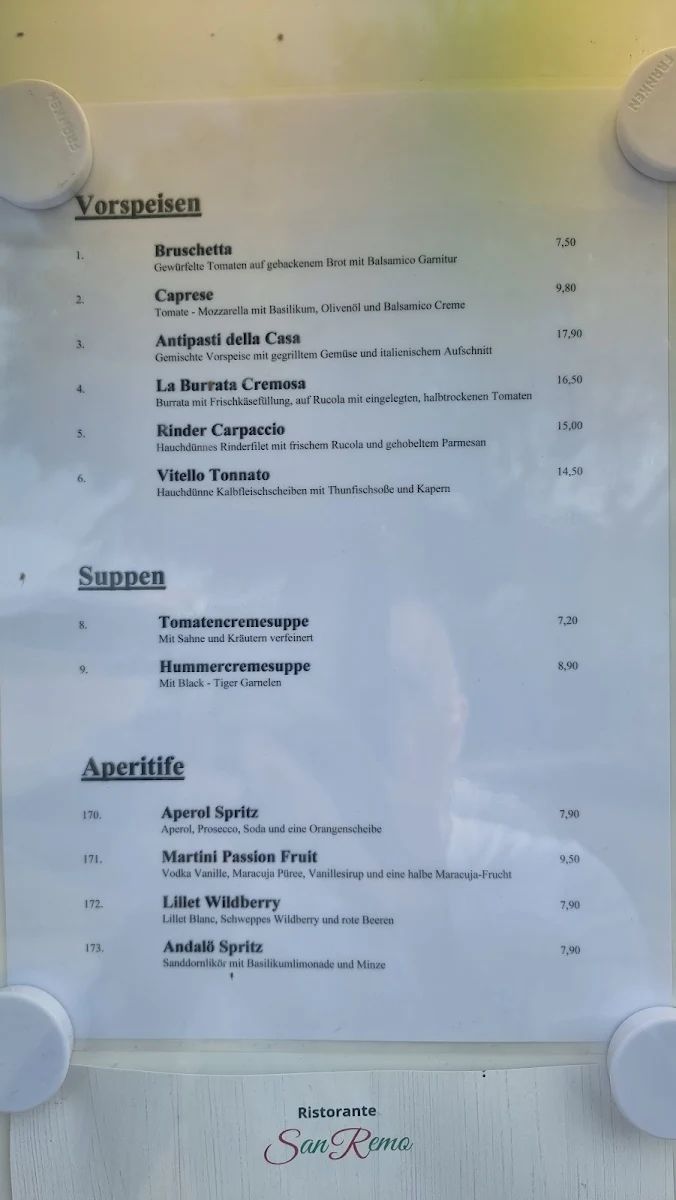 Speisekarte photo 9