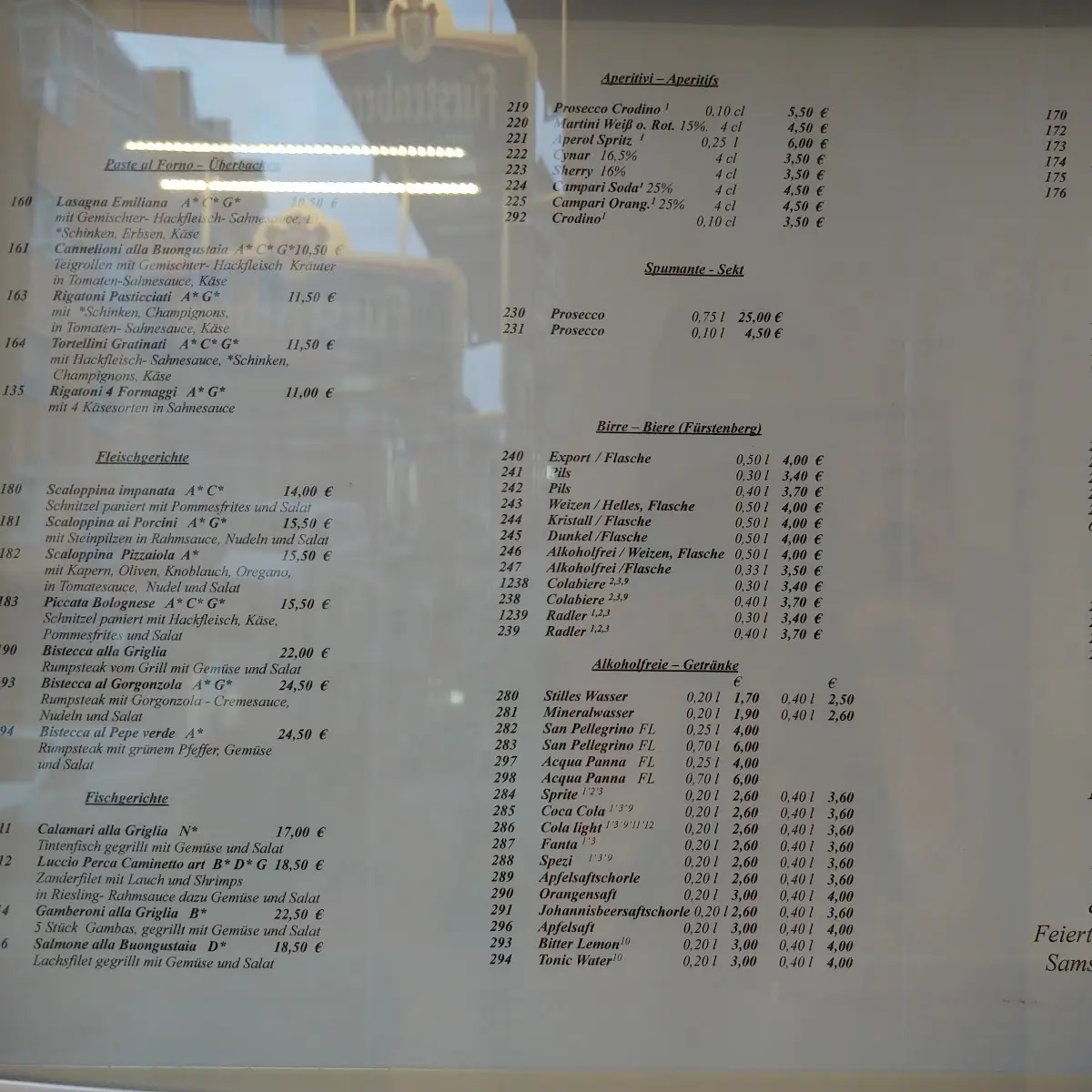 Speisekarte photo 2