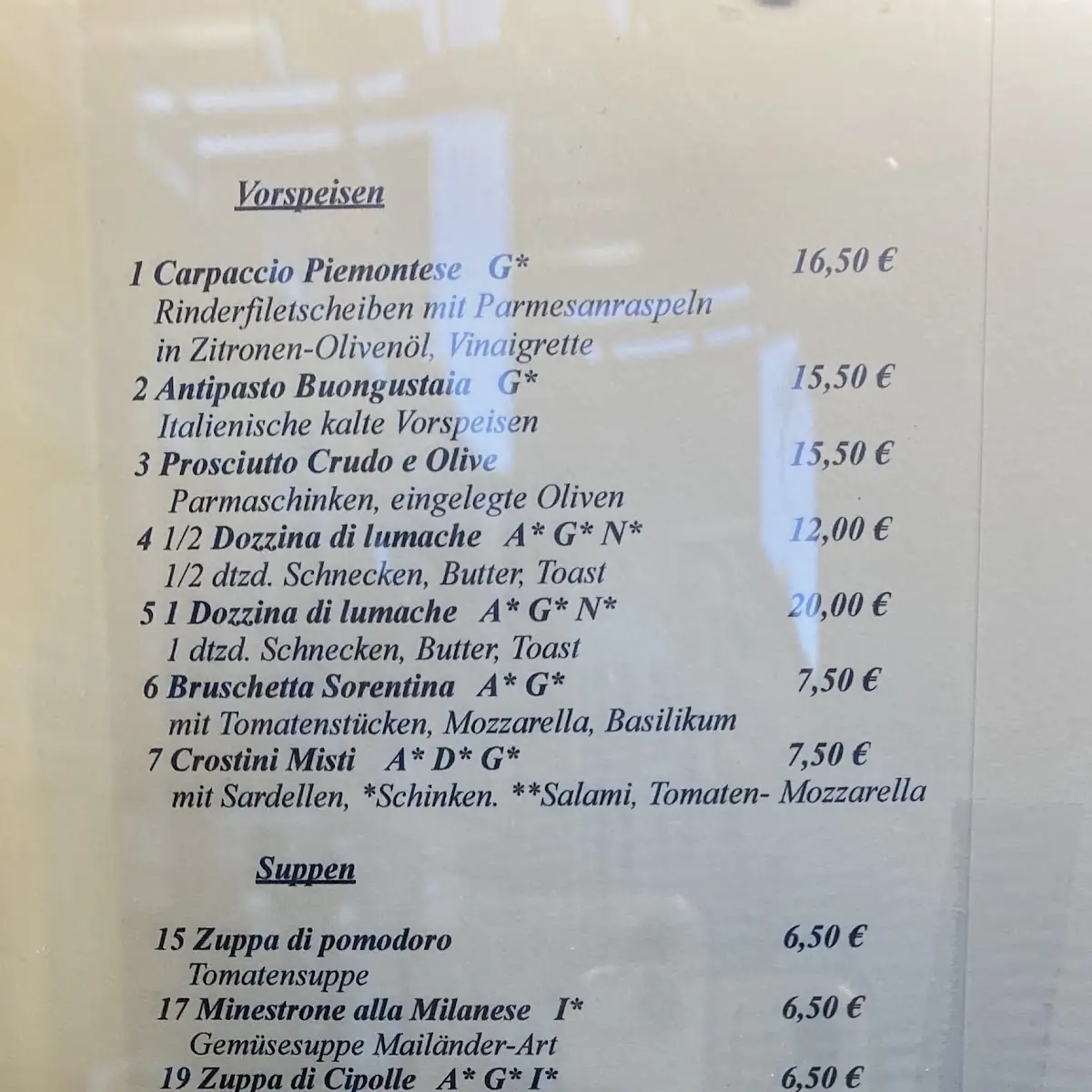 Speisekarte photo 4