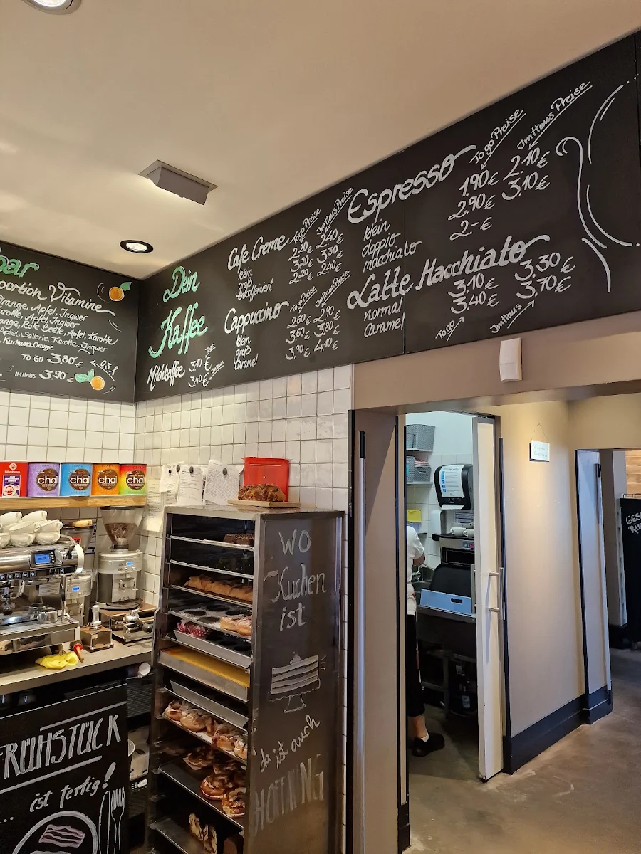 Speisekarte, Familienbäckerei Kistenpfennig