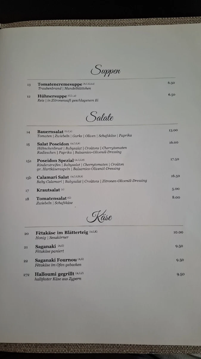 Speisekarte photo 1