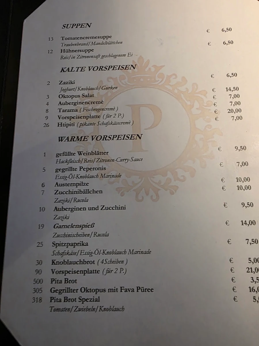 Speisekarte photo 7