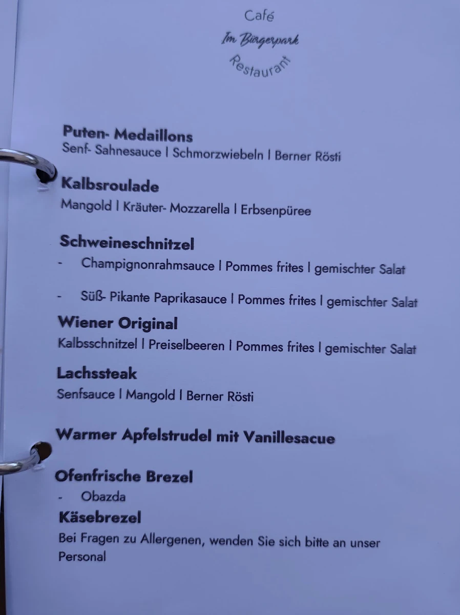 Speisekarte photo 6