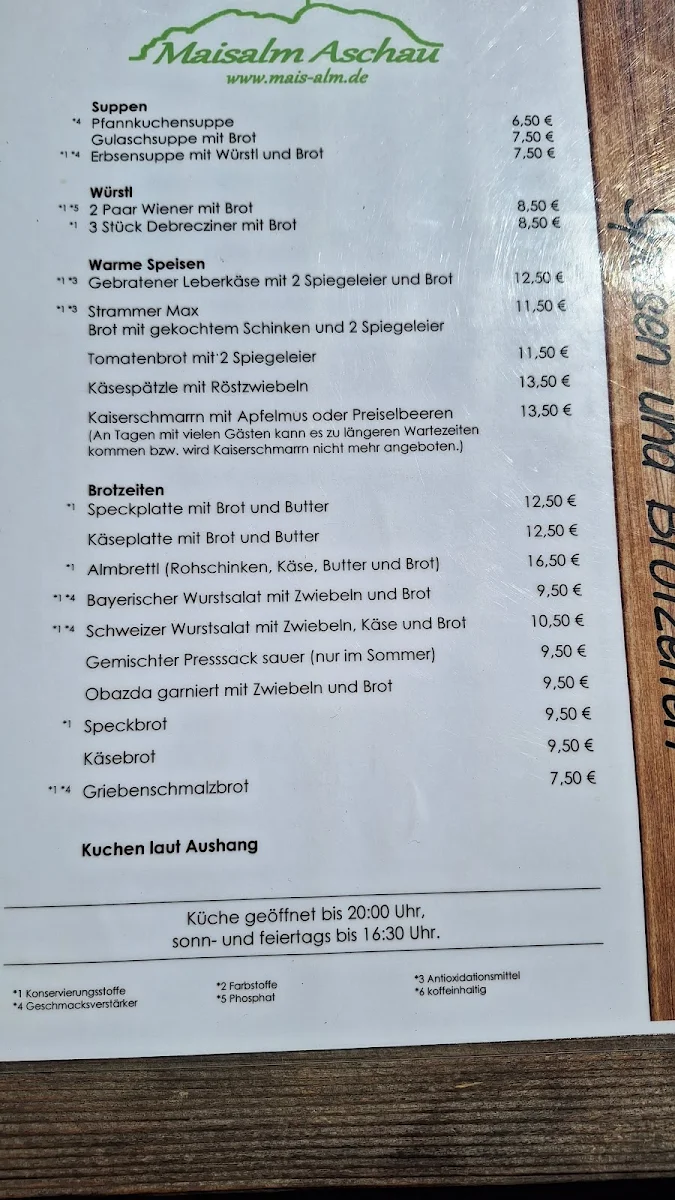 Speisekarte photo 4