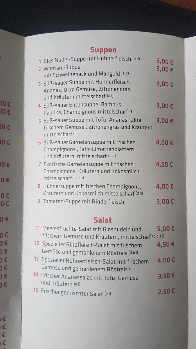 Speisekarte photo 6