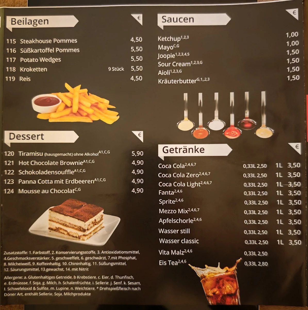 Speisekarte photo 4