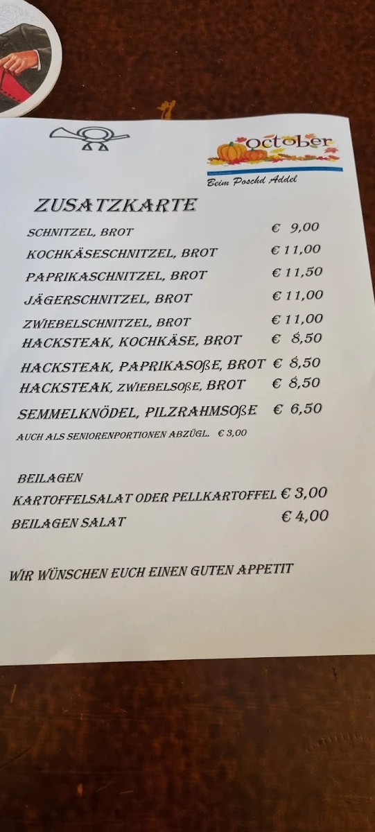 Speisekarte photo 1