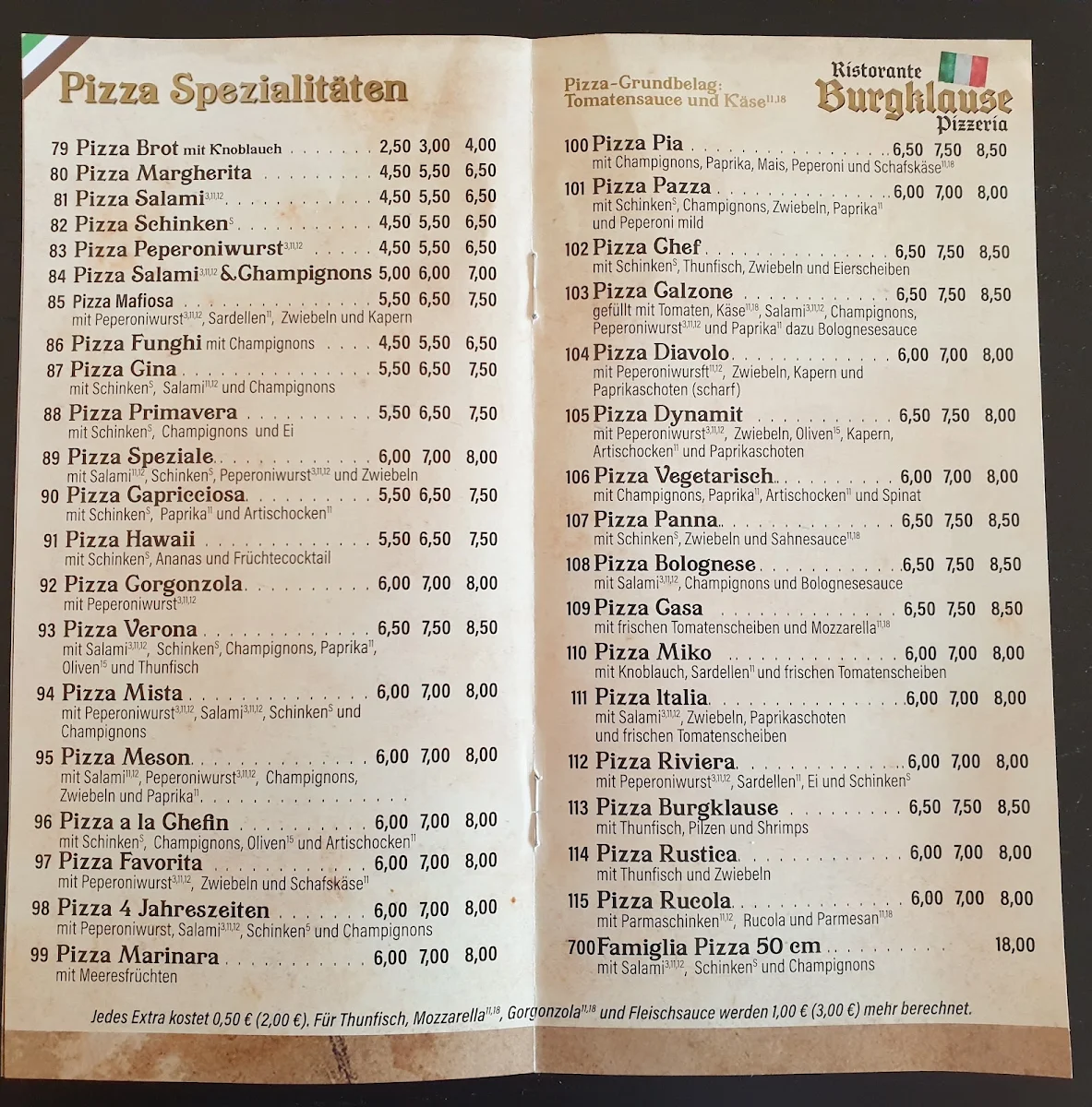 Speisekarte photo 3