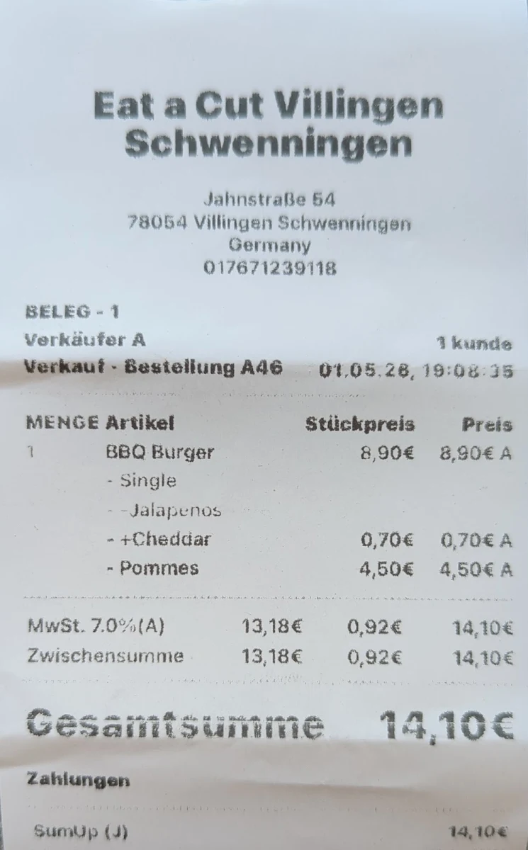 Speisekarte photo 7