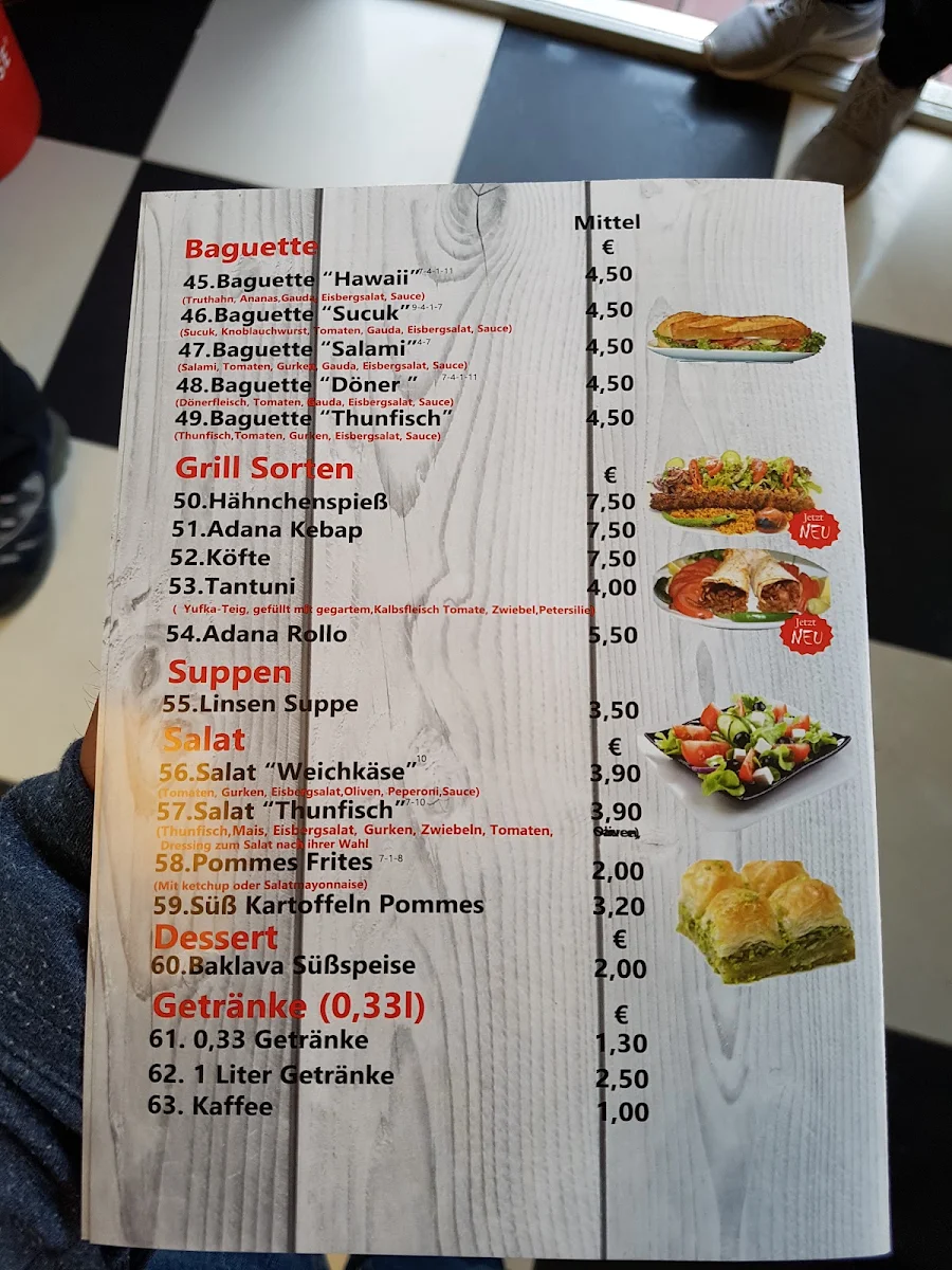 Speisekarte photo 2