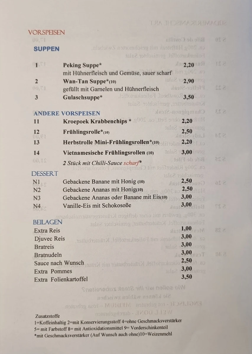 Speisekarte photo 4