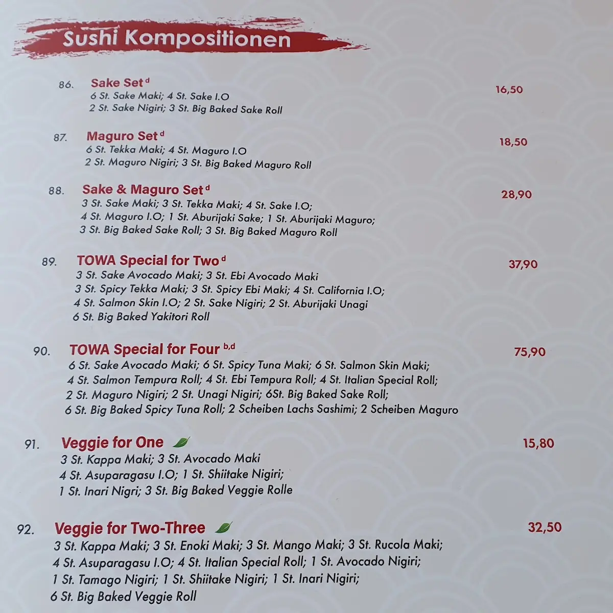 Speisekarte photo 2