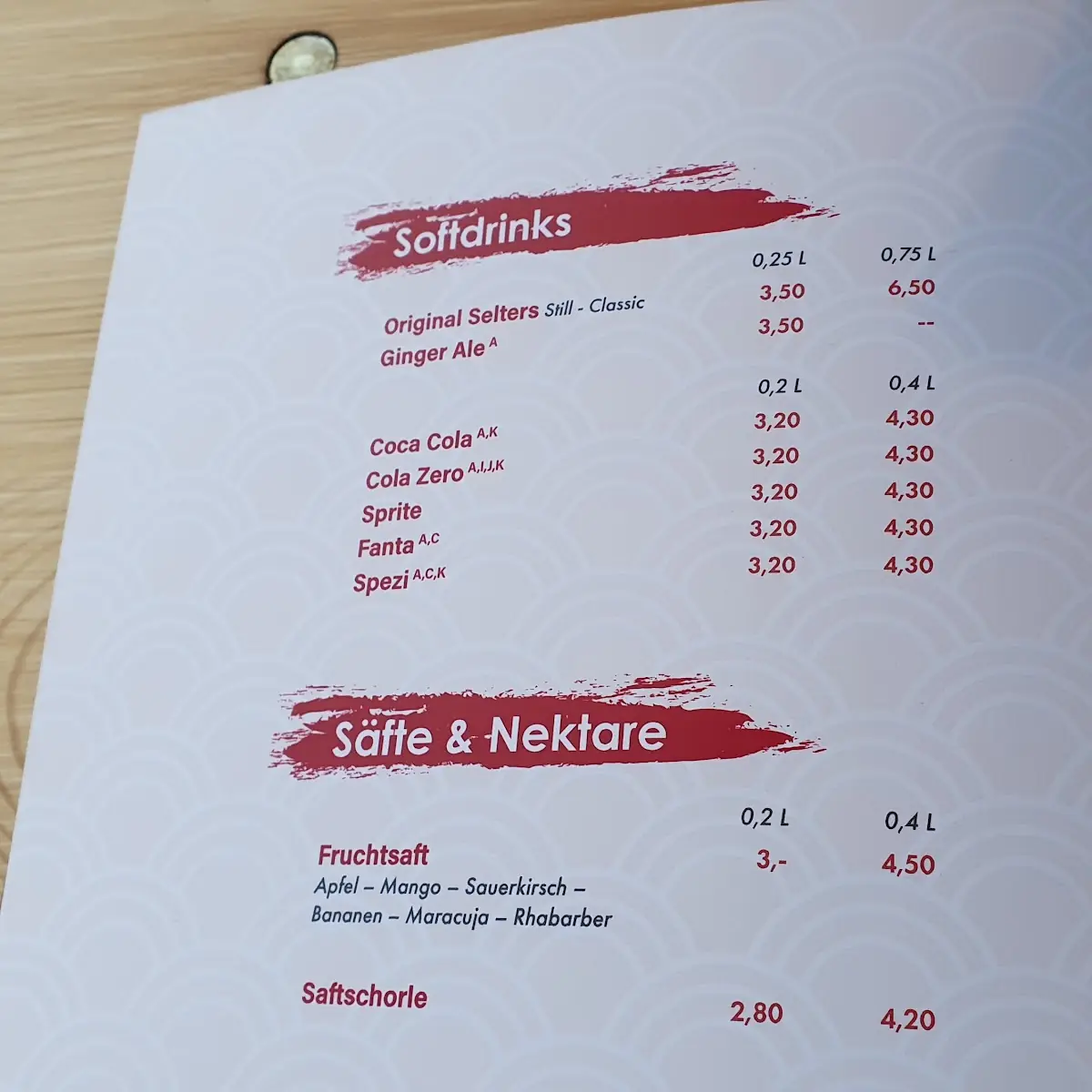 Speisekarte photo 4