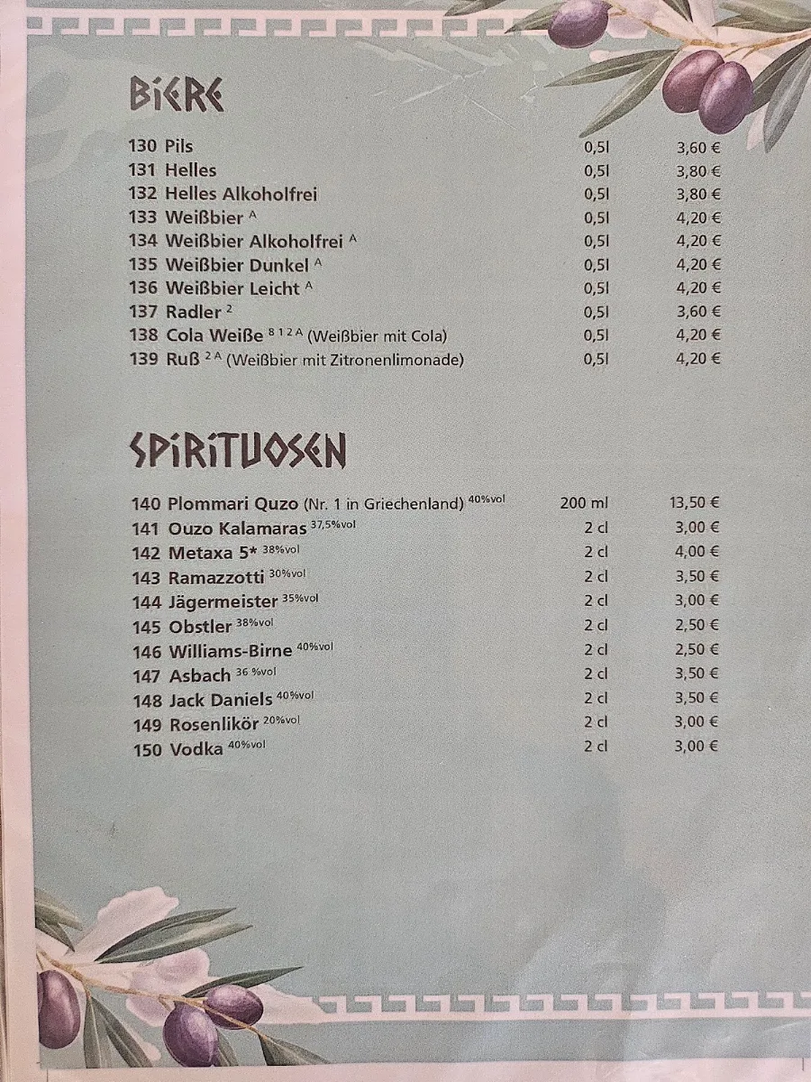 Speisekarte photo 3