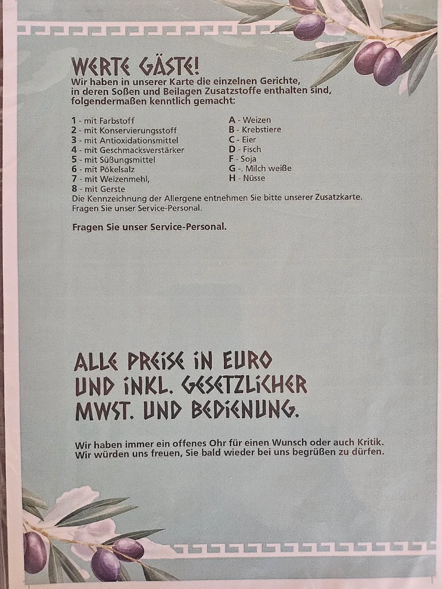 Speisekarte photo 8