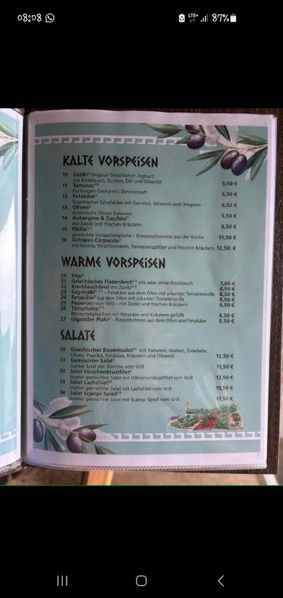 Speisekarte photo 9