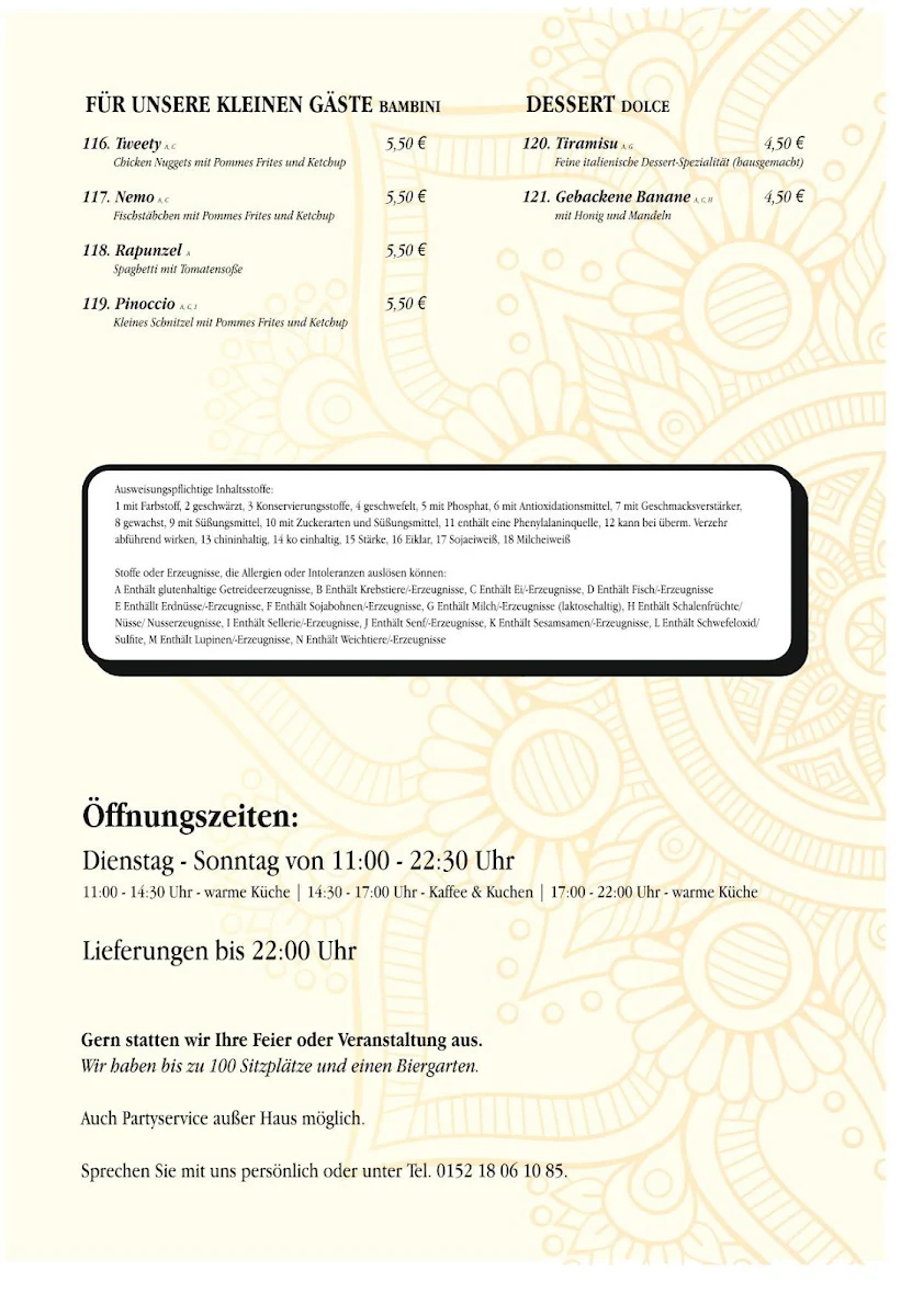 Speisekarte photo 8