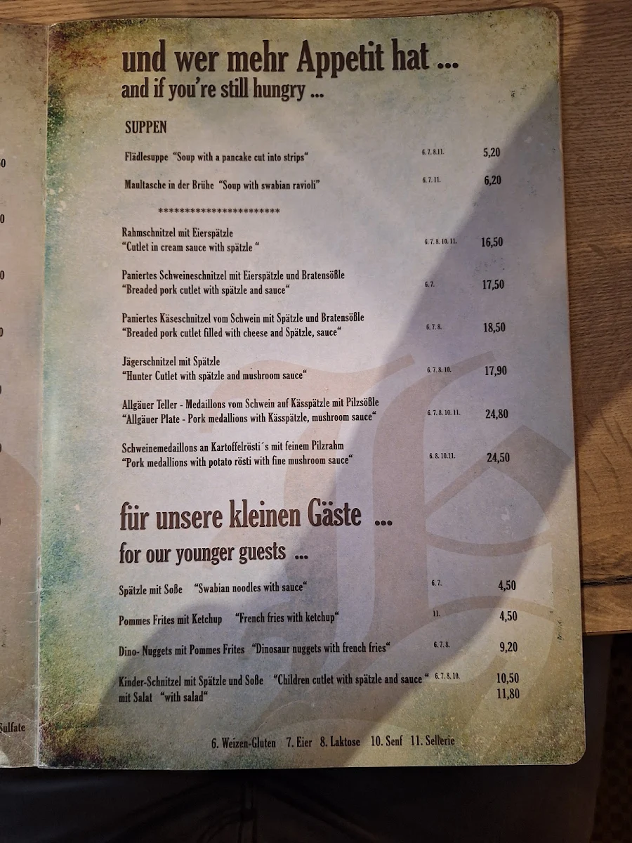 Speisekarte photo 7