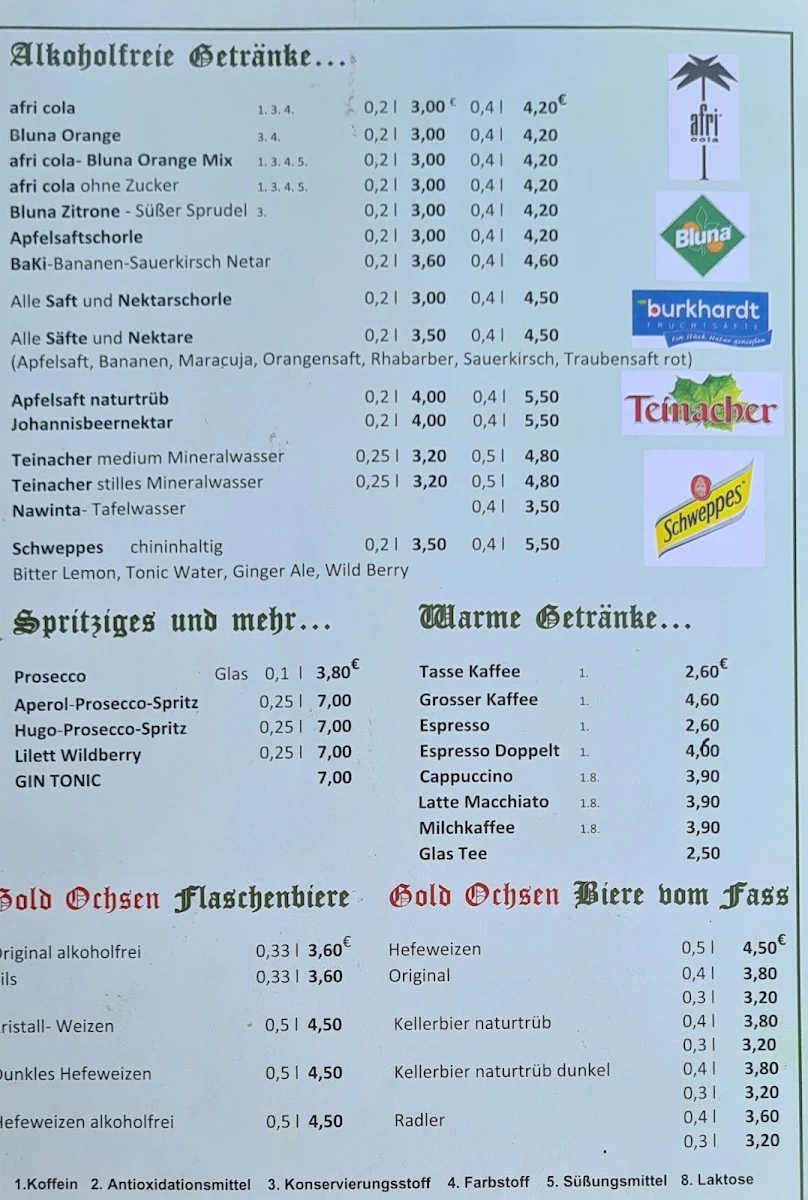 Speisekarte photo 9