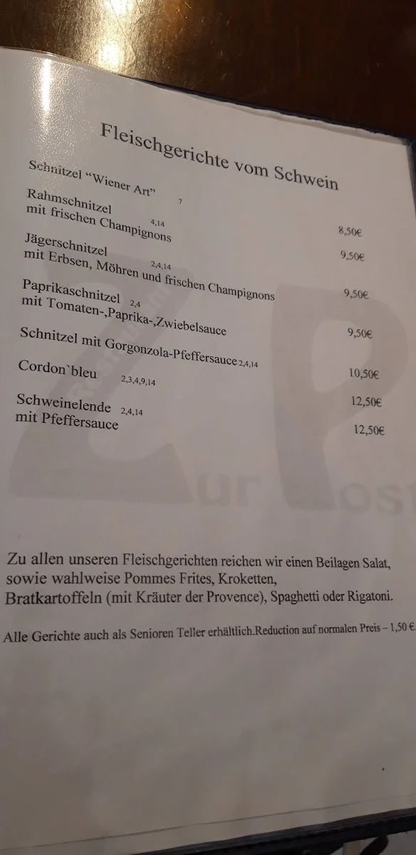 Speisekarte photo 3