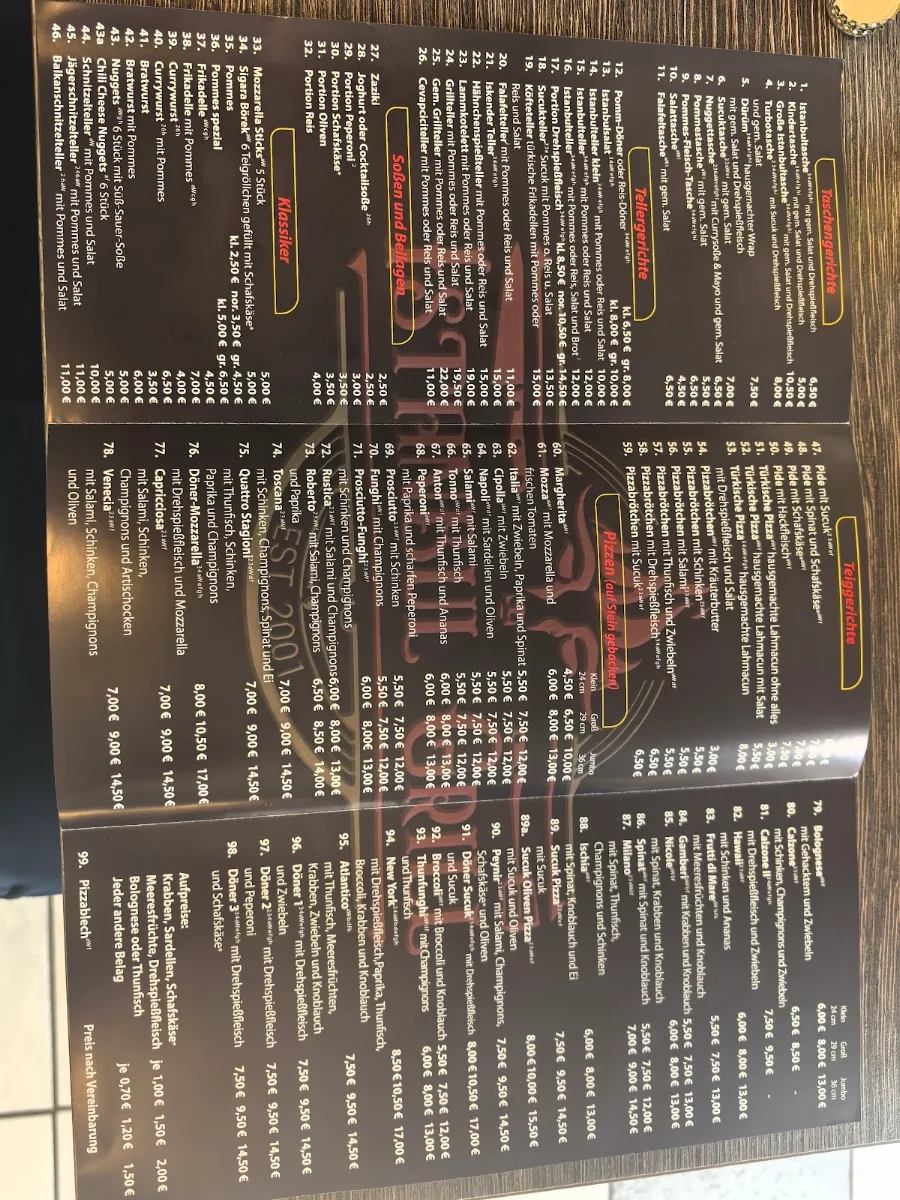 Speisekarte photo 3