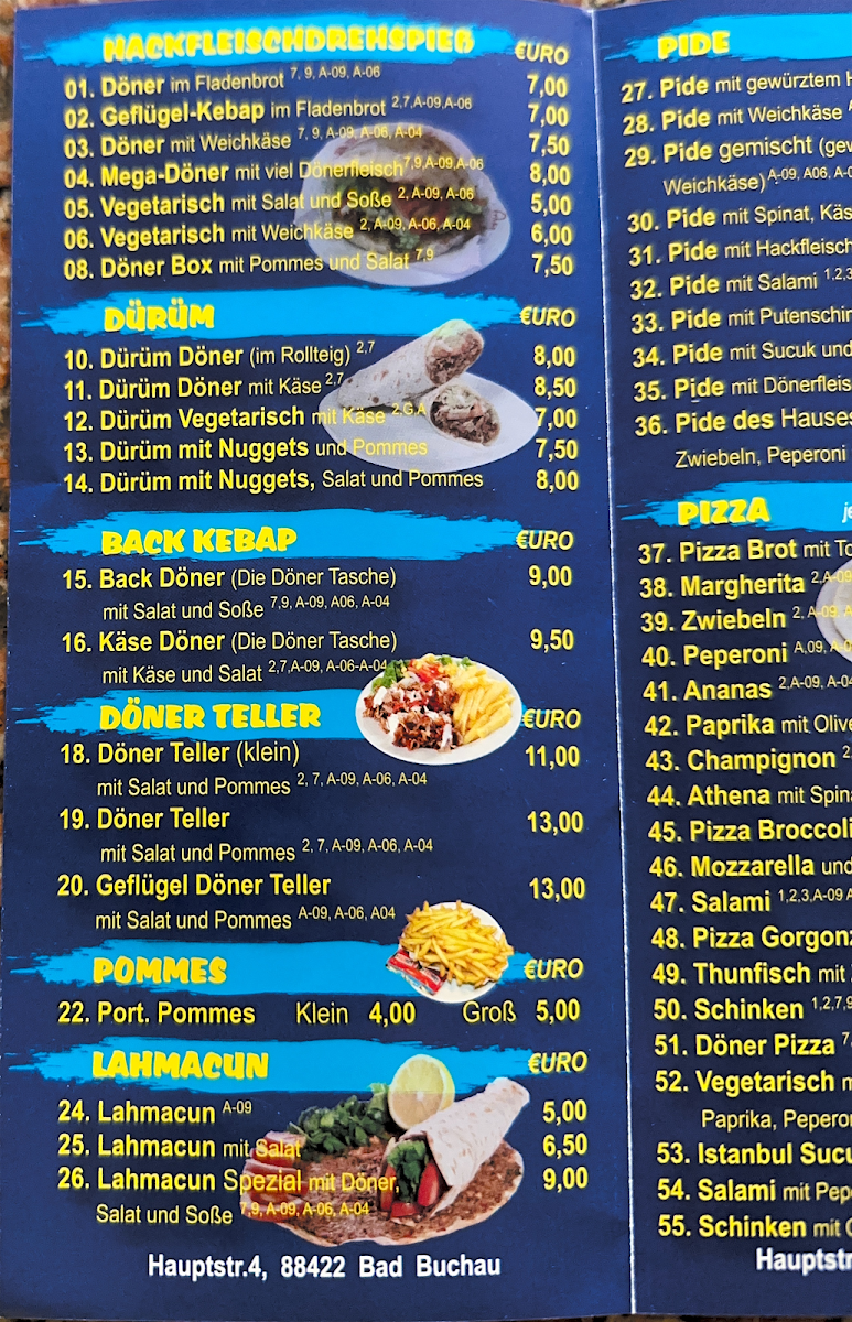 Speisekarte photo 2