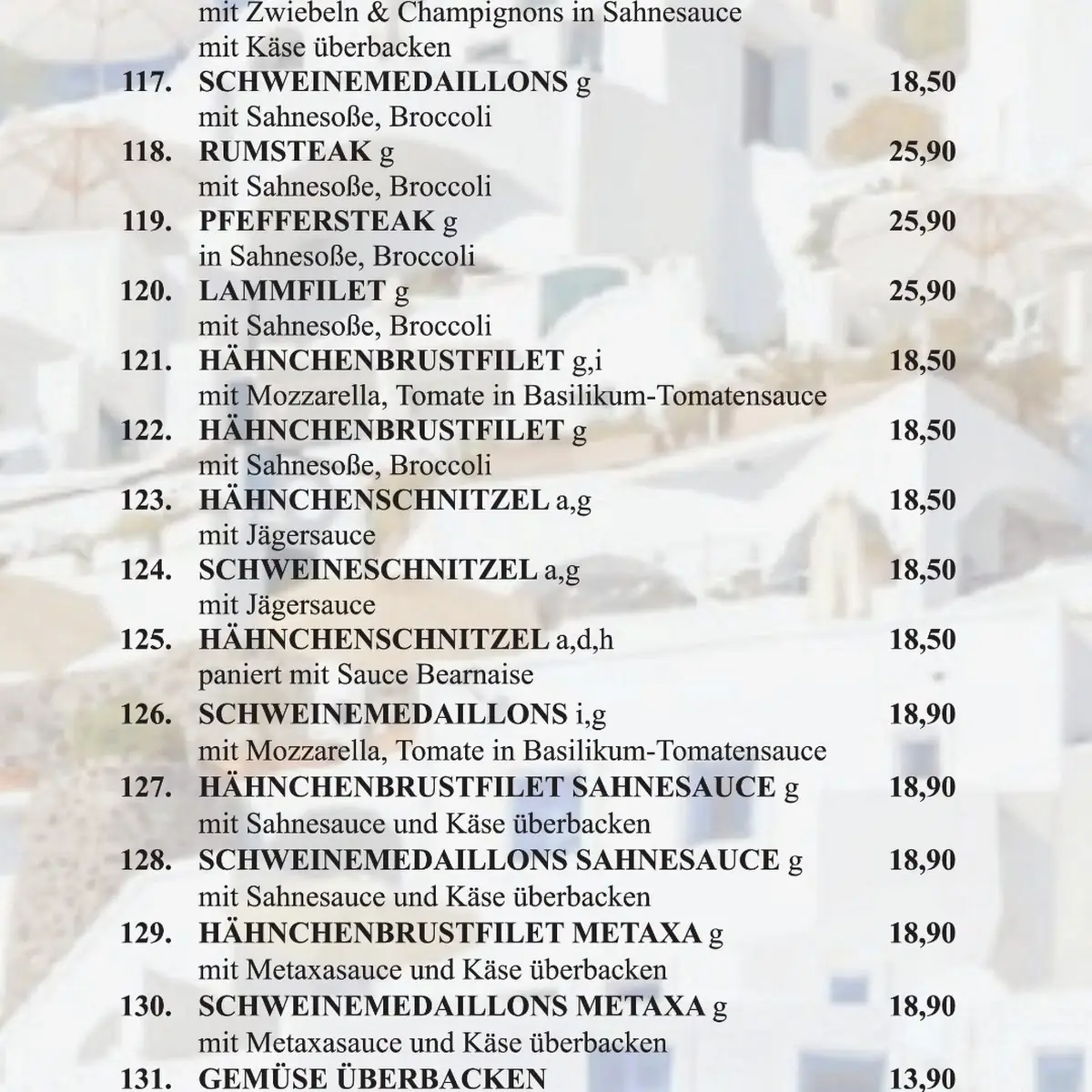Speisekarte photo 4