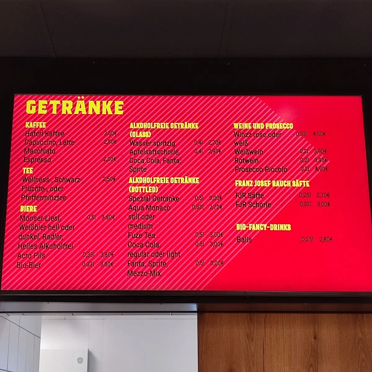 Speisekarte, Greenbox KG - Greenbox Food im Kaufland