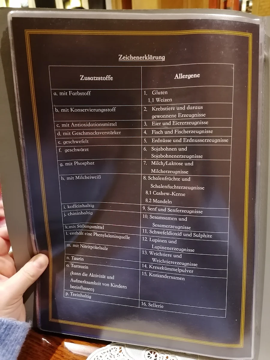 Speisekarte photo 1