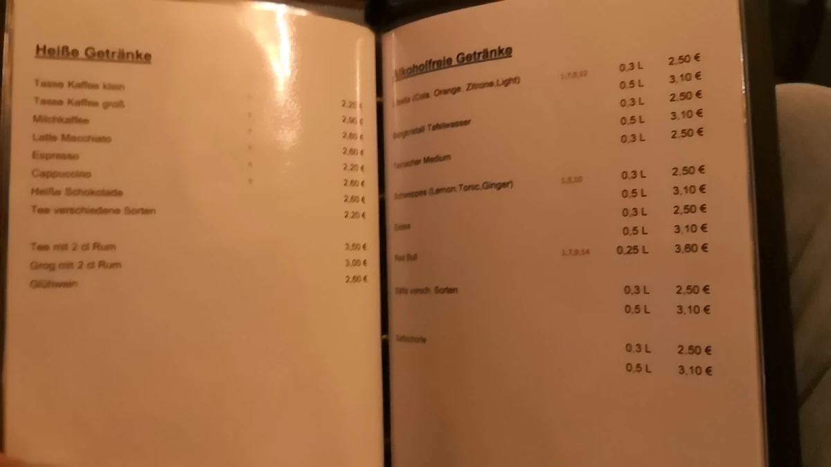 Speisekarte photo 3