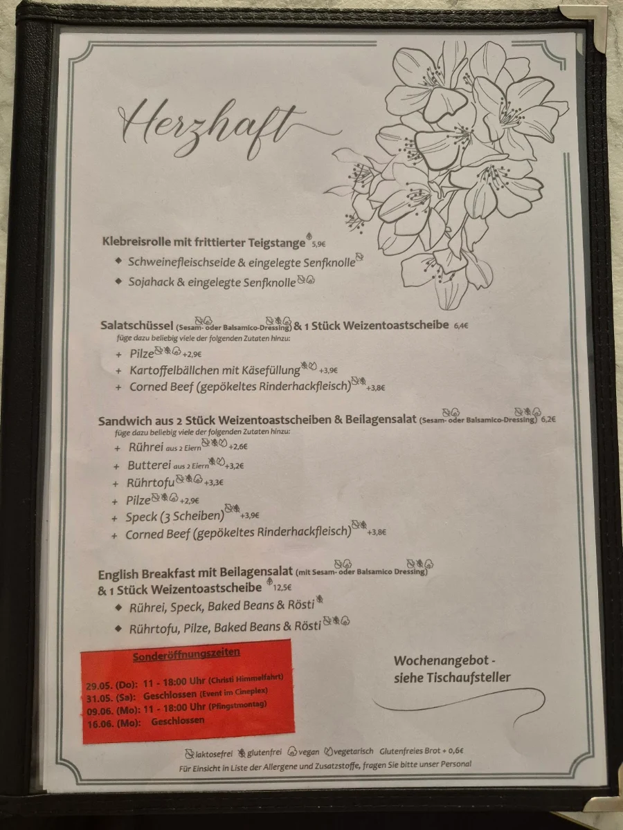 Speisekarte photo 2