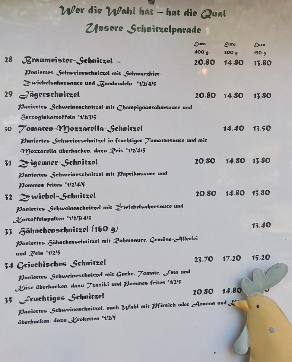 Speisekarte photo 2