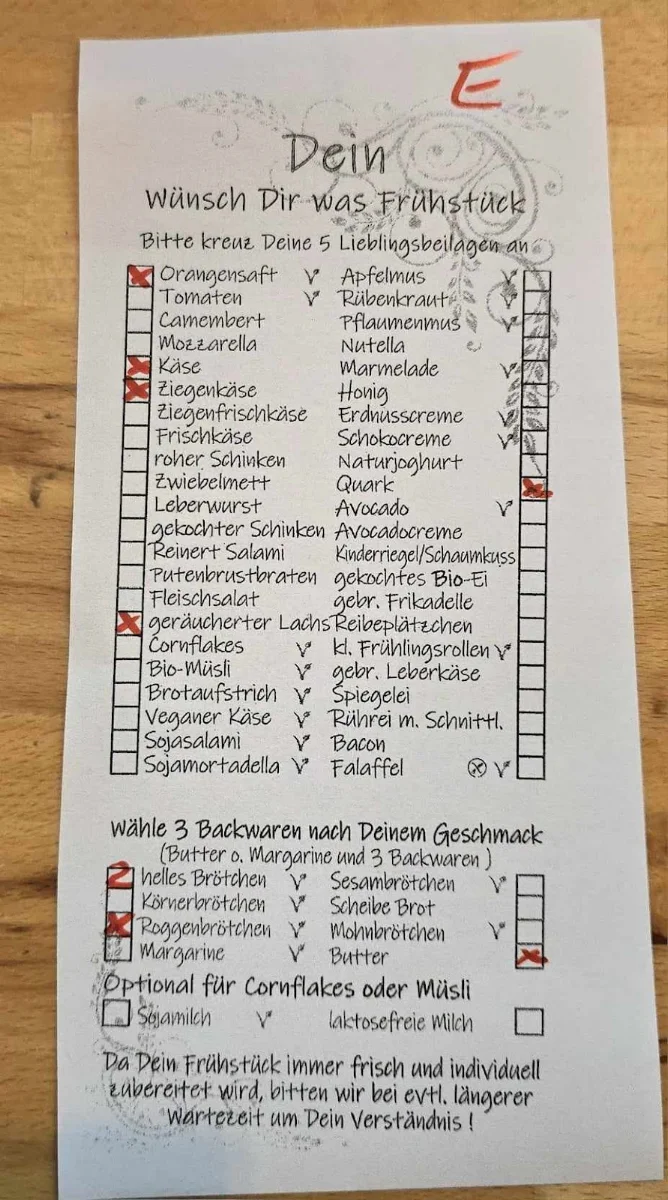 Speisekarte photo 1
