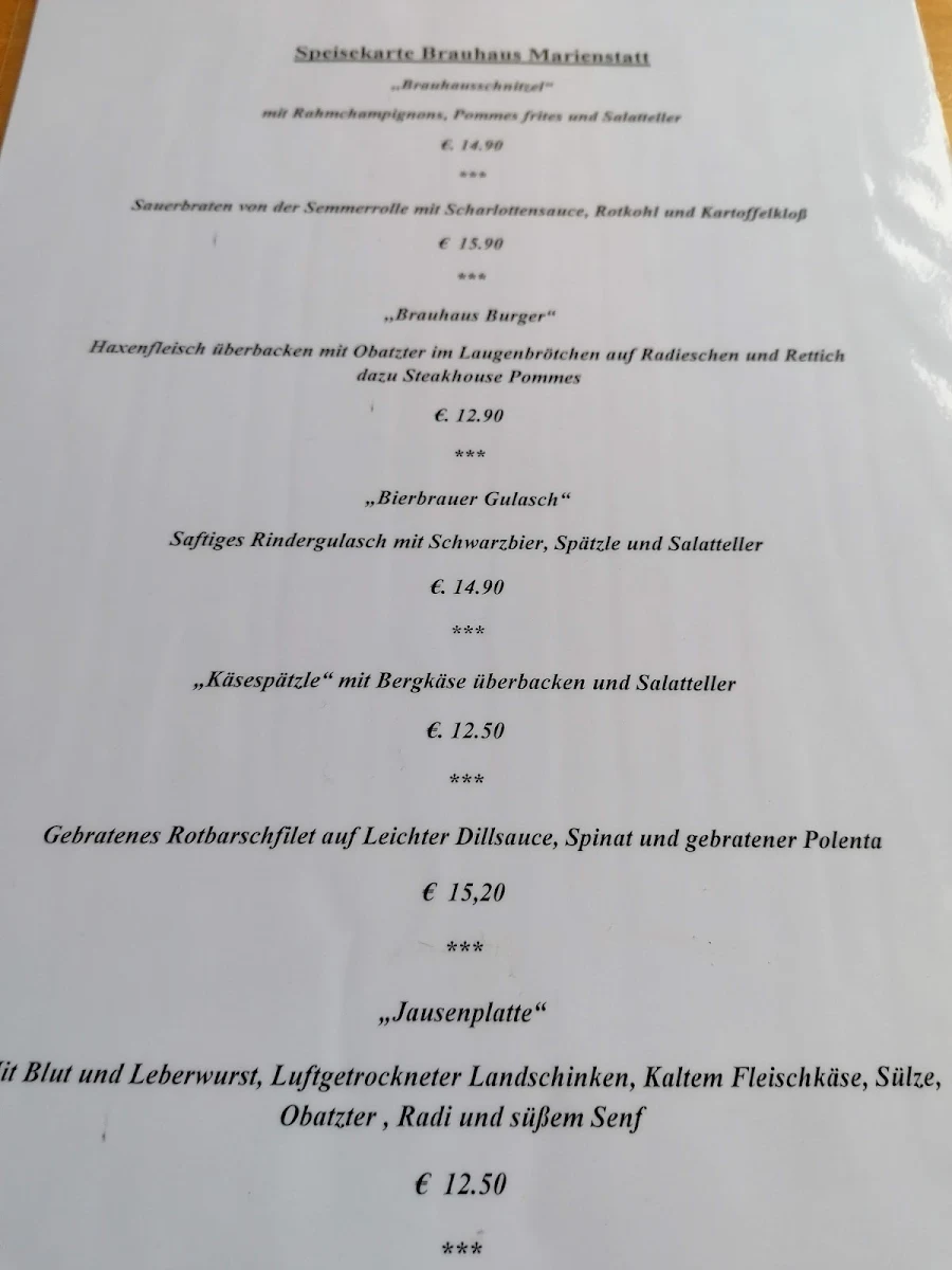 Speisekarte photo 9
