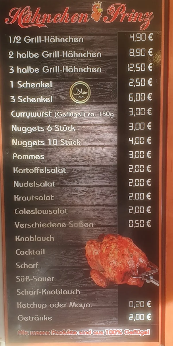 Speisekarte photo 2