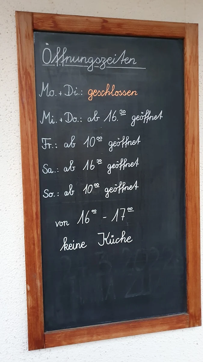 Speisekarte, Hammerwirt Fischbachau
