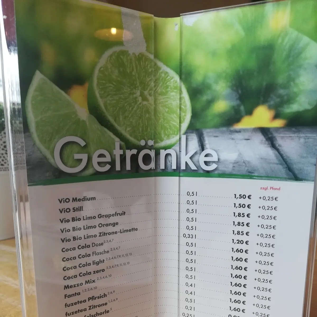Speisekarte photo 3