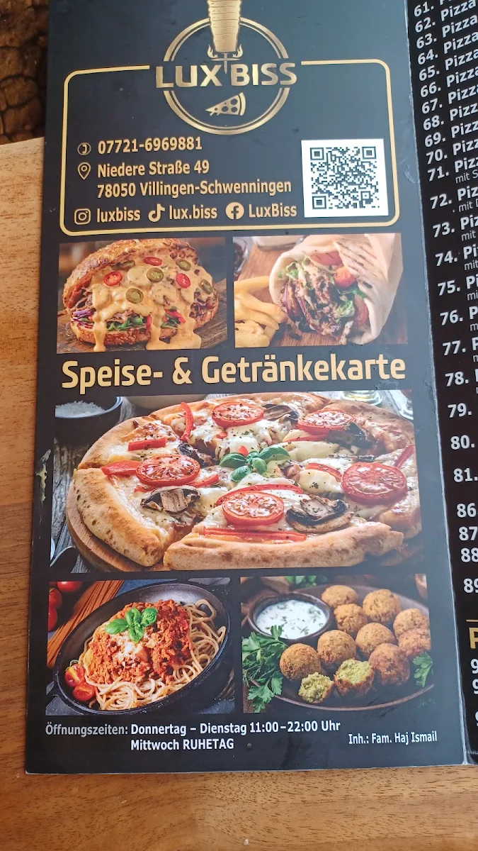 Speisekarte photo 4