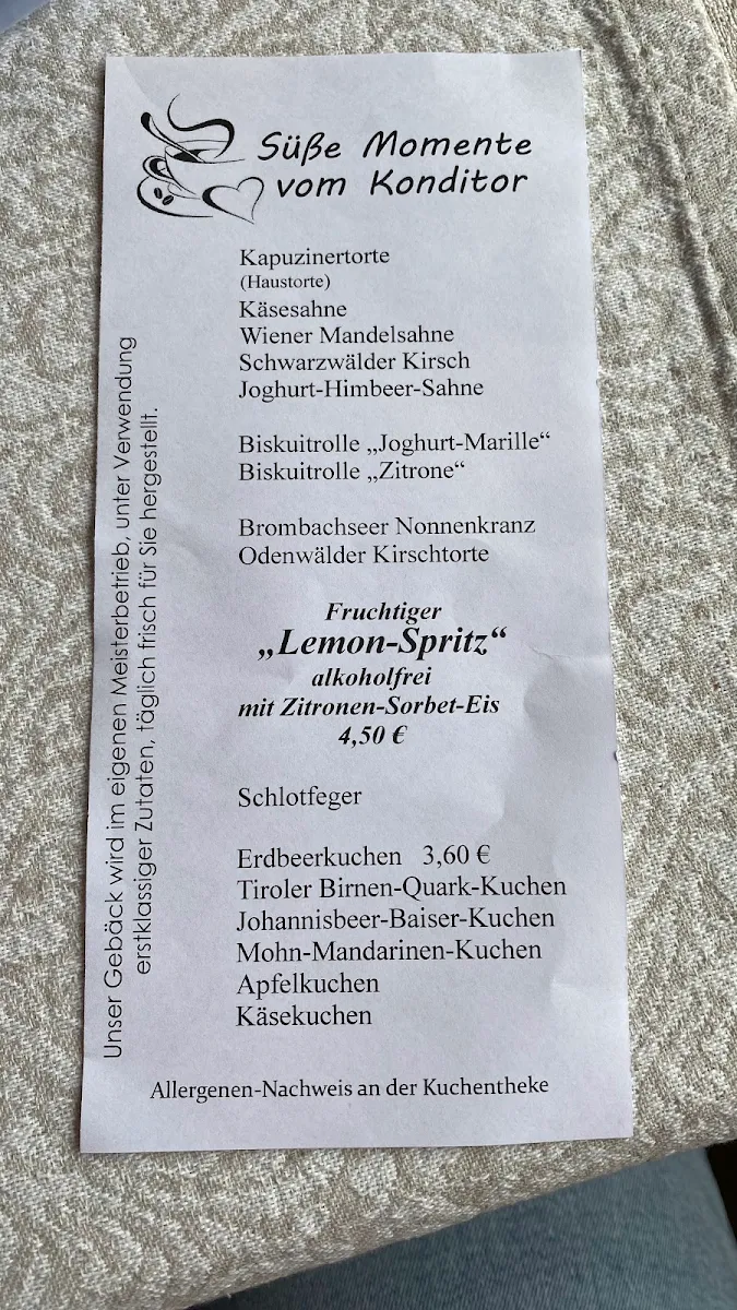 Speisekarte photo 1