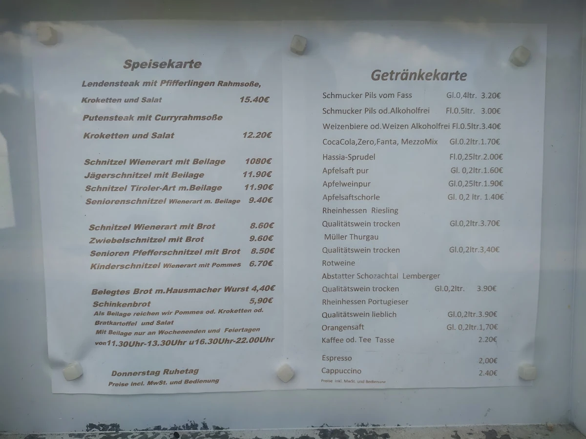 Speisekarte photo 1
