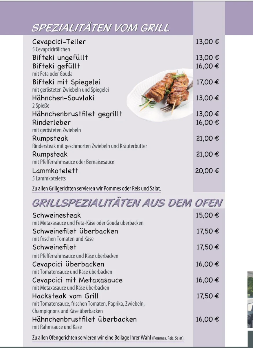Speisekarte photo 3