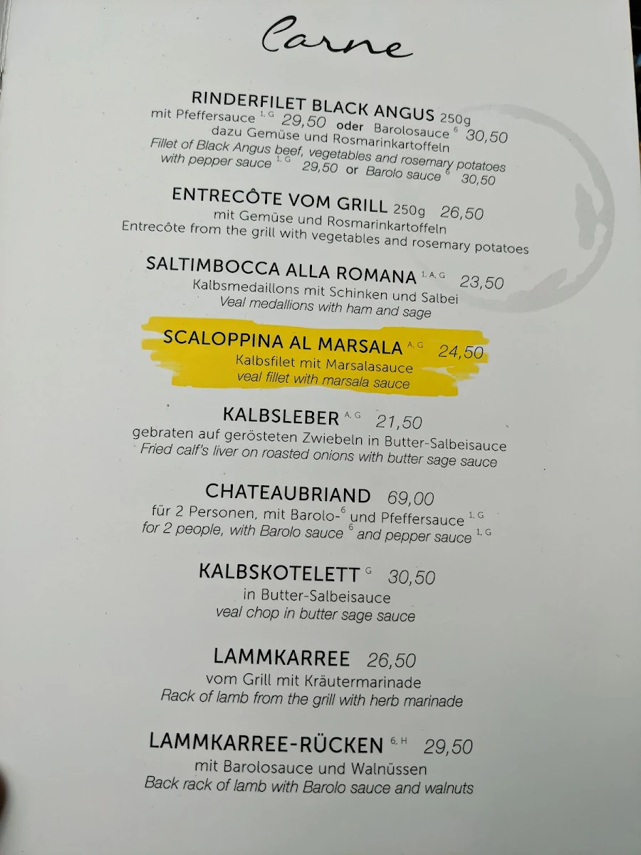 Speisekarte photo 4