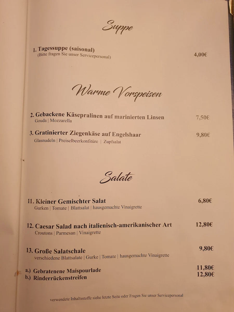 Speisekarte photo 4