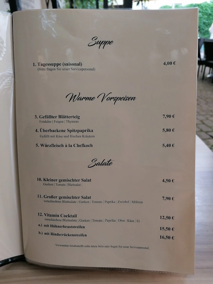 Speisekarte photo 6
