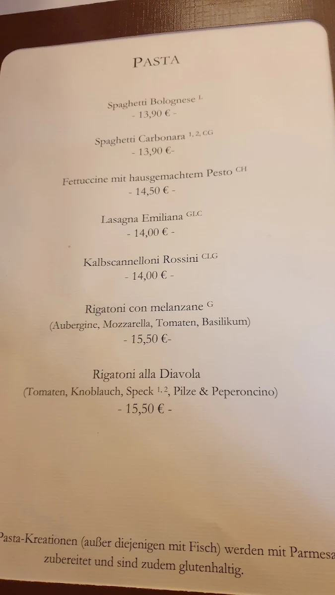 Speisekarte photo 5