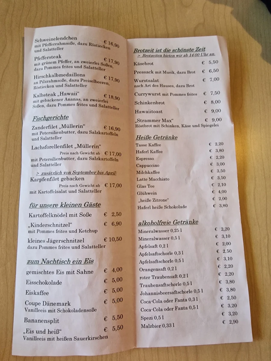 Speisekarte photo 5