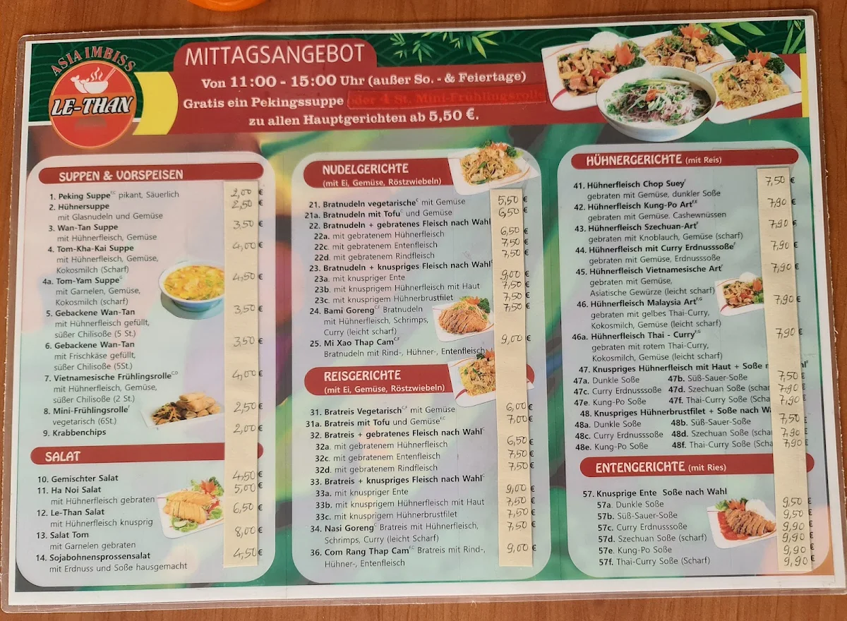 Speisekarte photo 1